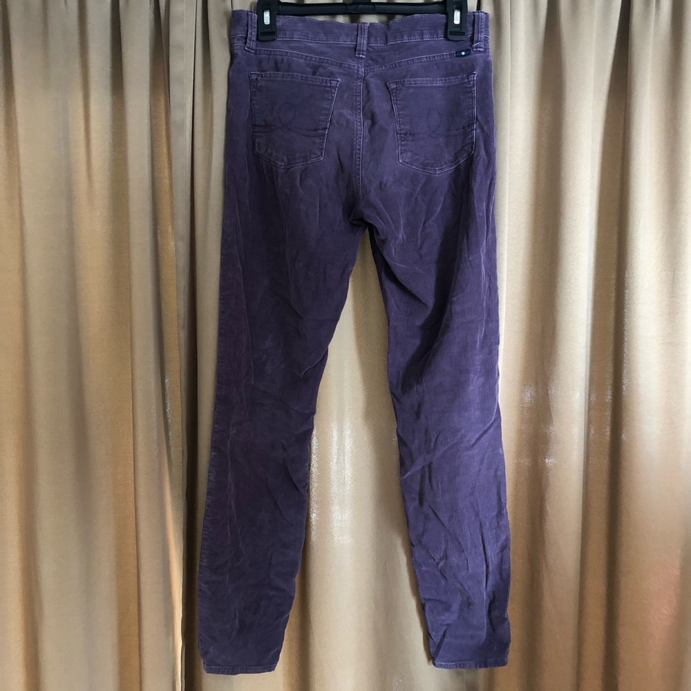 Lucky Brand Corduroy Skinny Purple Pants - Picture 8 of 9